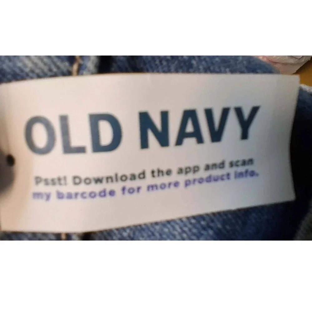 Old Navy Girls Blue Denim Button Front Mini Skirt Medium Wash Size L 10-12